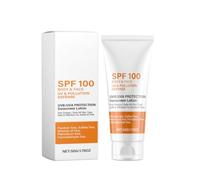 SPF 100 Sunscreen Lotion, Broad Spectrum UVA UVB Face & Body Sunblock 50g | Light Fast-Absorb Texture, Urban Anti-Pollution Daily Shield, Non Greasy, Hydrating Care, Blocks Sunburn & Dark Pigment Spots
