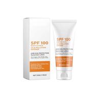 SPF 100 Sunscreen, Moisturizing Sunscreen for Face and Body, Moisturizing Anti-Aging Sun Screen, Ultra-Light UV Protection Cream, Waterproof, Fresh, Non-Greasy (1)