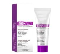Spf 100 Sunscreen,Sun Cream Spf 100,High Factor Sun Cream Sp-F 100,Pa+++,Light Uv Protetion Sunscreen For Face&Body,Long-Lasting Hydration,Water And Sweat Resistant,Refreshing,Non Greasy&Non Sticky