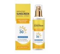 SPF 30 Scalp And Hair Sunscreen Mist, Hair Sunscreen, Hairs And Scalps Protector Spray, Hydrate and Nourish, Protects Scalps And Hairs From The Sun, Non Greasy, Quick Drying, For Men & Women