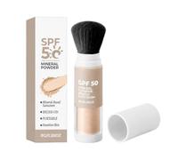 Spf 50 Mineral B Ased Sunscreen Powder, With Oil Control & Hydration Boost, 8g, Face Sunscreen Powder, Lightweight Uv Setting, Broad Spectrum, For Travel Beach Outdoor Sports