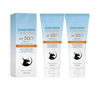 SPF 50+ Mineral Sun Protection, Sun Cream with Beef Tallow, Ultralight & Mattifying Formula for the Face, Invisible, Protection Against Sunburn & Pigment Spots (2 Pieces)