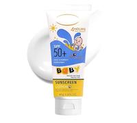 SPF 50+ Sunscreen Lotion For Sensitive Skin And - Long-Lasting Water-Resistant Broad Spectrum UVA/UVB Protection, Fragrance-Free And Paraben-Free, Non-Greasy Formula In A 1.6 Fl. Oz. Tube