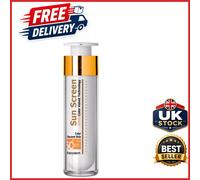 SPF 50+ Velvet Face Sunscreen Serum Water Resistant 50ml Hypoallergenic