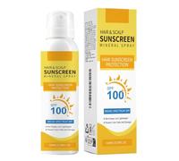 SPF100 Scalp Sunscreen Spray, Non-Greasy UV Shield Mist For Hair Protection