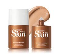 SPF30+ Tanning Drops - Bronzing Drops with Sunllower Seed Oil - Lightweight Face & Body Sunless Tan Drops - Versatile for Beach Vacation, Contour Shaping, Luminous Base Makeup