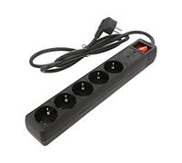 SPG5-C-5 Power Strip: Fusing Sockets: 5 250VAC 16A Black EnerGenie