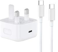 SPGKA 20W USB-C Power Adapter/Charger Plug With 1Meter Type-C Charging Cable Compatible With Galaxy S25/S24/S24 PLUS/S24/25 ULTRA/A15/A155G/A14/A145G/A13/A16/A17 Phone Charger