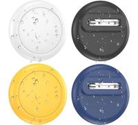 SPGUARD for AirTag Holder for Kids,Compatible with Apple AirTag 1st & 2nd Generation,Hidden Air Tagholder with Brooch Pin - Waterproof Tracker Cover for Toddler,Backpacks,Jackets,Clothing (4 Pack)