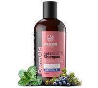 Sphagnum Botanicals Anti-Dandruff Shampoo with Salicylic Acid | 3% strength with Peat, Panthenol & Menthol tackles flakes, itch and build-up. Sulphate-free daily scalp care, vegan