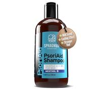 Sphagnum Botanicals Psoriasis Shampoo with Salicylic Acid - Peat and Menthol For Dry, Flaky and Sensitive Scalp. Refreshing Cleanse, Supports Scalp Comfort and Healthy-Looking Hair. 250 ml