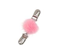 Sphere Adorned Shawl Clip Versatile Plush Sphere Shawl Clip Cardigan Clasp AccessoryAdds a Touch of Elegances Exposure Resistant Brooch