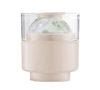 Sphere Mold - Silicone Round Cube Tray, Large Ball Maker | Whiskey Cocktail Chilling Tool, Quick Freeze Design for Home Party Drink Use Blue, White