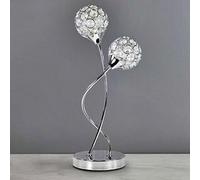 Sphere One Size 2 - Globe Shape Light Chrome Table Lamp - Chrome