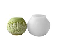 Sphere Shape Silicone Mold Easy Releases Design Christmas Ball Ornament Home Decoration Soap Making Christmas Decoration Mold
