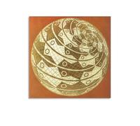 Sphere Surface with Fishes by Maurits Cornelis Escher Art Posters Wall Art Picture Painting Canvas Print Artworks Bedroom Living Decor 16x16inch(40x40cm)