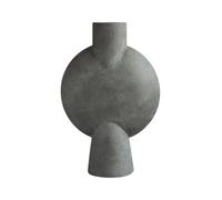Sphere Vase Bubl Hexa Dark Grey