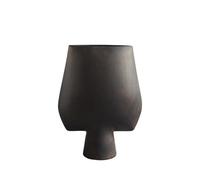 Sphere Vase Square Large Coffee