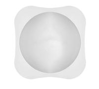 Spherical Cake Mold - Silicone, Safe, 18x9cm, White | Large Round Mold for Baking Mousse Cake Chocolate Knock Music Ball Style with Heat Resistance Easy Wash for Oven Dessert Crafting at Home