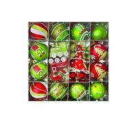 Spherical Christmas Tree Decorations | Breakage Resistant Set - Shatterproof Christmas Decorations - at Weddings Party Holidays in the Outdoor Christmas Tree for Fireplace Wreaths and