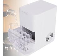 Spherical Ice Maker, 2-Inch Round Ice Cubes in 55 Minutes, Crystal Clear Ice Ball Maker with Auto Water Supply for Home and Bar Use, 2 Packs