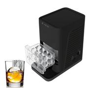 Spherical Ice Maker, Clear Sphere Ball Ice Machine with Auto Self-Cleaning Function, Slow Melting, High-Speed Pressing, 72 Spheres per Day Capacity, No Electricity Required