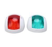 Spherical LED Signal Light Marine LED Navigation Side Bow Light Navigation Safety Light Maximum Visual to 1 Nautical Mile Suitable for Ships Yachts Fishing Boats (White)
