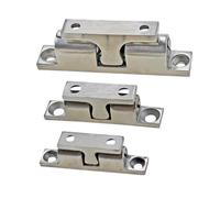 Spherical Lock with Spring Buckle 304 Stainless Steel Mirror Locks 1Pcs(XG08-001-3S-304)