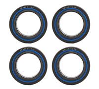 Spherical Plain Ball Bearing Set High Performance Durable Radial Deep Grooved Ball Bearings for Hydraulic Cylinders and Engineering Machinery 4Pcs High Carbon Steel (GE35ES-2RS)