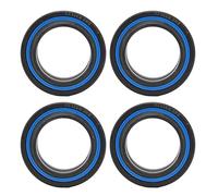 Spherical Plain Ball Bearing Set High Performance Durable Radial Deep Grooved Ball Bearings for Hydraulic Cylinders and Engineering Machinery 4Pcs High Carbon Steel (GE30ES-2RS)