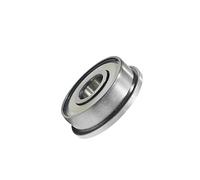 Spherical rod end bearing 10pcs F604ZZ F623ZZ F624ZZ F625ZZ F684ZZ F688ZZ F695ZZ Flange Ball Bearing 3D Printers Parts(F695zz 5mmx13mmx4mm)
