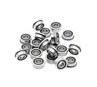 Spherical rod end bearing 10Pcs F684-2RS 4x9x4mm Flange Bearing Flanged Miniature Ball Bearings 3D Printer