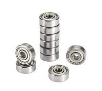 Spherical rod end bearing 10Pcs MR83 MR115Z MR105ZZ 693ZZ 688ZZ 625ZZ 686ZZ 605ZZ 606ZZ Metal Shielded Precision Ball Mini Bearings(Mr115z 5x11x4mm)