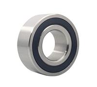 Spherical rod end bearing 1PC 3806 3807 3808 3809 3810 3811 3812-2RS Sealed Double Row Shaft Angular Contact Bearing(3807-2RS)