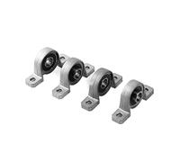 Spherical rod end bearing 1pcs Block Bearing KP08 KP000 KP001 KP002 KP003 KP004 KP005 KP006 007 8/10/12/15/35 Bore Ball Shaft Spherical Roller Mounted Pillow(KP000 10mm)