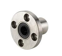 Spherical rod end bearing 1pcs LMF6 LMF8 LMF10 LMF12 LMF16 LMF20 LMF25 LMF30 LMF35 LMF40 Circular Flange Linear Motion Bearing(LMF16 16x28x37)