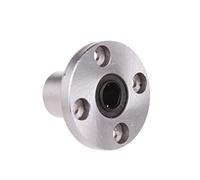 Spherical rod end bearing LMK6/8/10/12/16UU Square LMF8UU Round LMH8UU Oval Flange Bushing Shaft CNC Linear Bearing For 3D Printer Parts Rods(LMK16LUU)