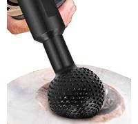 Spherical Rotary Burr - Wooden Shaper Ball - Gouge Angle Grinder | SCHOOL STEEL WOOD SPHERICA MERDING HEAD IN TIPS | 40mm Carving Tools for Groove