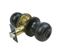 Spherical Three-Bar Door Lock Iron Black Secure(Keyless)