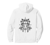 Sphinx Cat Sacred Geometry Art Pullover Hoodie