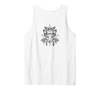 Sphinx Cat Sacred Geometry Art Tank Top
