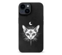 Sphinx Cat with Third Eye Basic TPU Cell Phone Cases TPU Soft Cover Shockproof Slim Phone Case Compatible with iPhone 14/14 Plus/14 Pro/14 Pro Max
