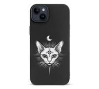 Sphinx Cat with Third Eye Basic TPU Cell Phone Cases TPU Soft Cover Shockproof Slim Phone Case Compatible with iPhone 14/14 Plus/14 Pro/14 Pro Max