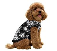 Sphinx Cat with Third Eye Dog Clothes Ice Silk Sleeveless Pet Vest Puppy Breathable Shirts for Small Dogs Cat XS