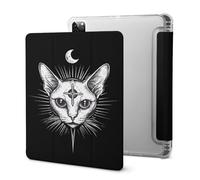 Sphinx Cat with Third Eye Slim Tablet Cases Compatible with iPad Series With Pencil Holder Protective Cover Compatible with IPAD Pro 2021 （11in）