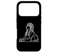 Sphinx Line Art Egypt Lover Case for iPhone 17 Pro