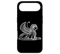 Sphinx Line Art Mythology Fan Case for iPhone Air