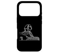 Sphinx of Giza Ancient Egypt Line Art Drawing Case for iPhone 17 Pro