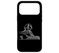 Sphinx of Giza Ancient Egypt Line Art Drawing Case for iPhone 17 Pro Max