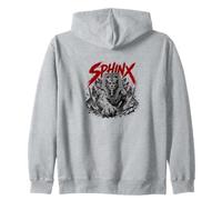 Sphinx Pharaoh Ancient Egypt Guardian Myth Zip Hoodie